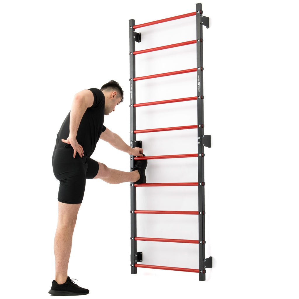 Fitness-Sprossenwand aus Metall 230x81cm MH-U204 - Marbo Sport – Ansicht 5