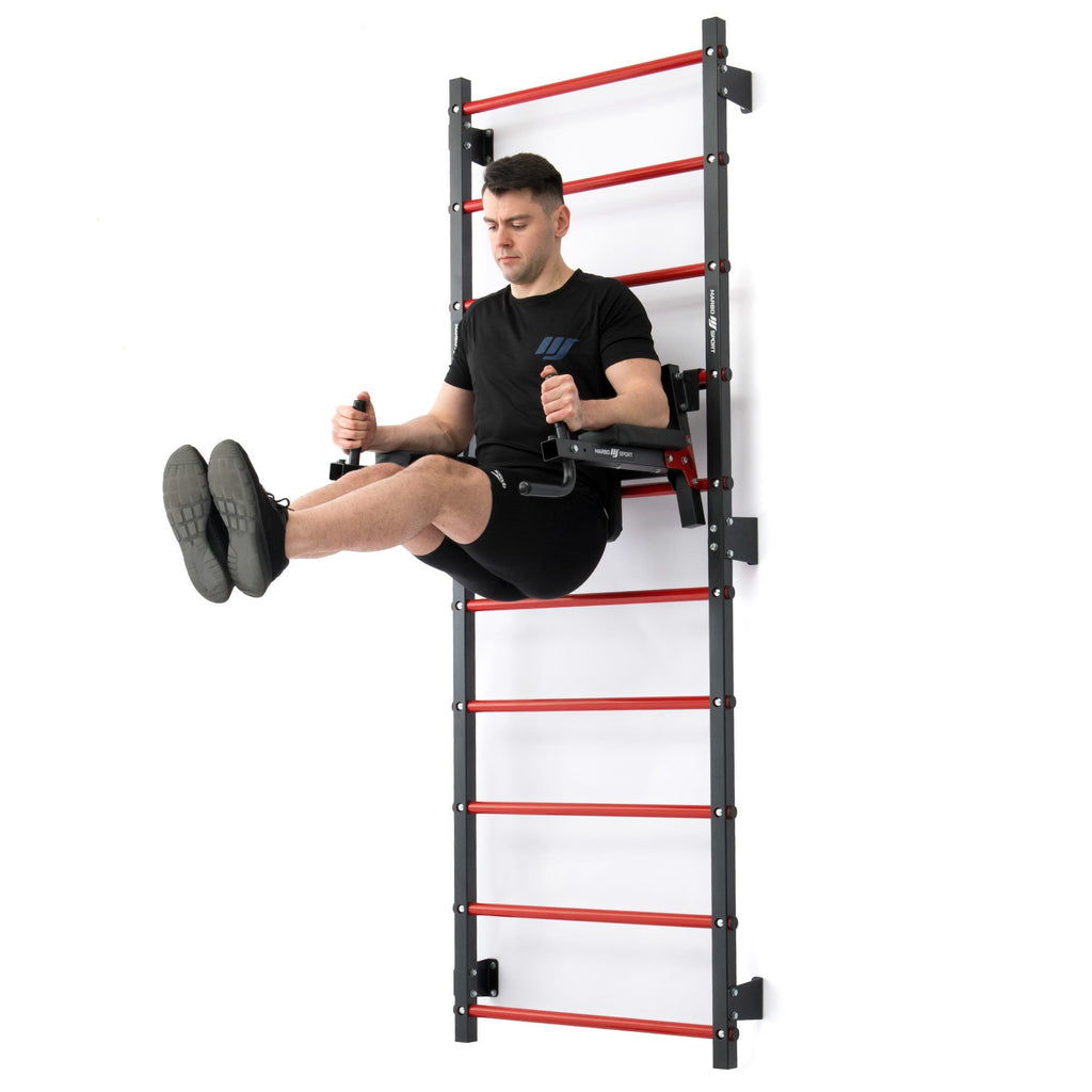Fitness-Sprossenwand aus Metall 230x81cm MH-U204 - Marbo Sport – Ansicht 7