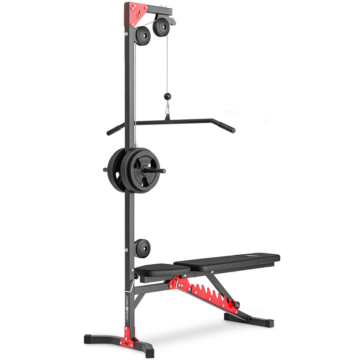 Latzugturm für Hantelbank MH-W104 - Marbo Sport – Ansicht 2