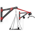 Marbo Sport multifunktionale Klimmzugstange mit Wandbefestigung, Latzug und Boxsackhalterung (3in1) MH-D204 - Marbo Sport – Ansicht 6