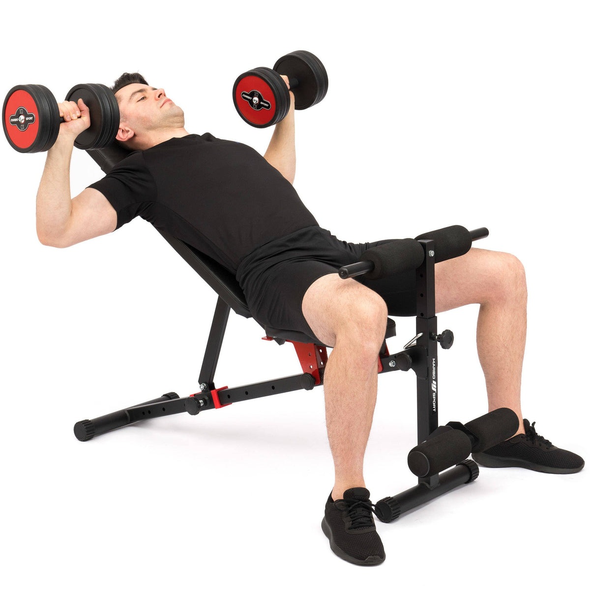 verstellbare multifunktionale Trainingsbank MH-L111 - Marbo Sport – Ansicht 3