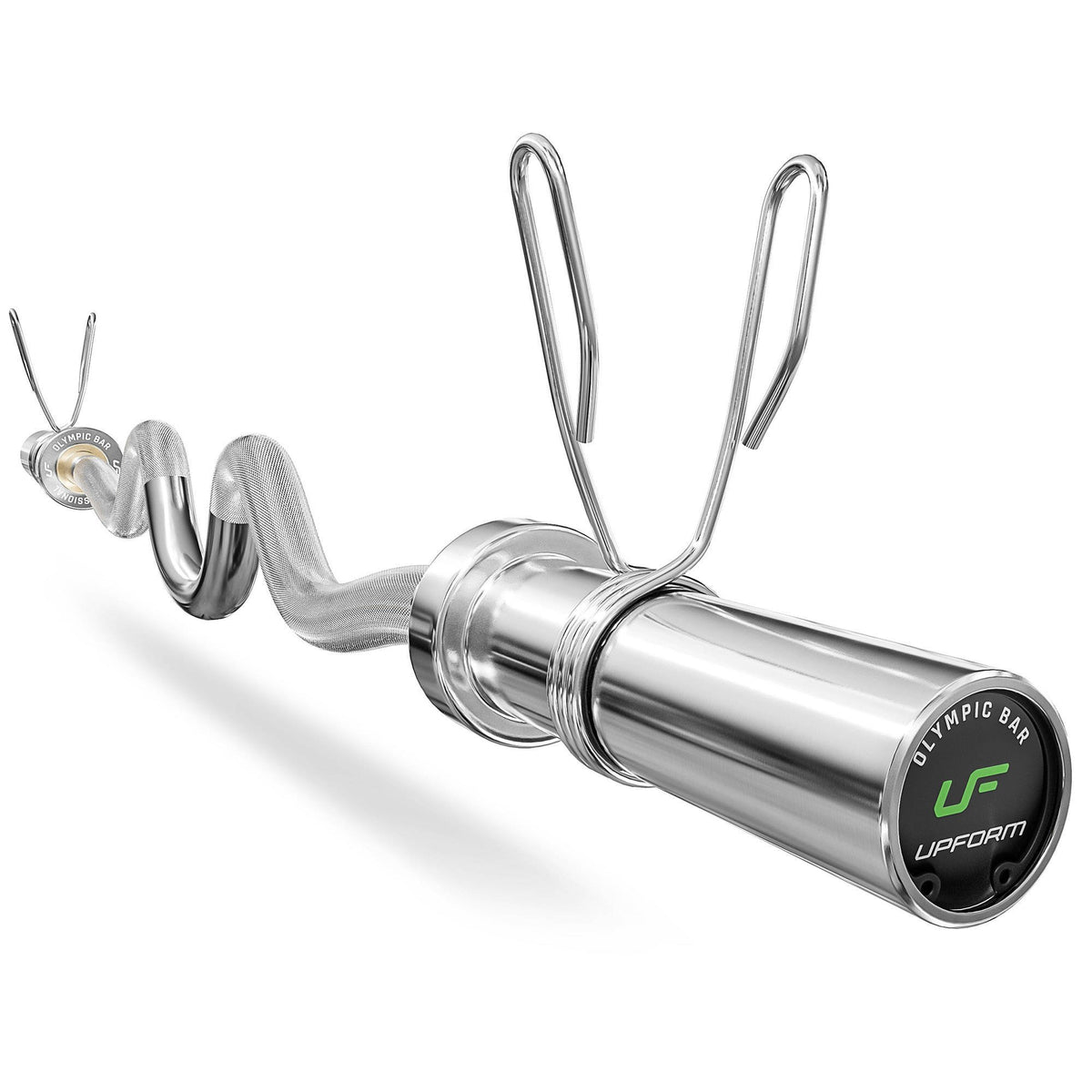 Olympische SZ-Hantelstange (stark gebogen) 120 cm UF-G120ML-OLI-CH – UpForm – Ansicht 4
