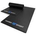 Trainingsmatte für Fitnessgeräte 180 × 90 cm – Gesamtansicht