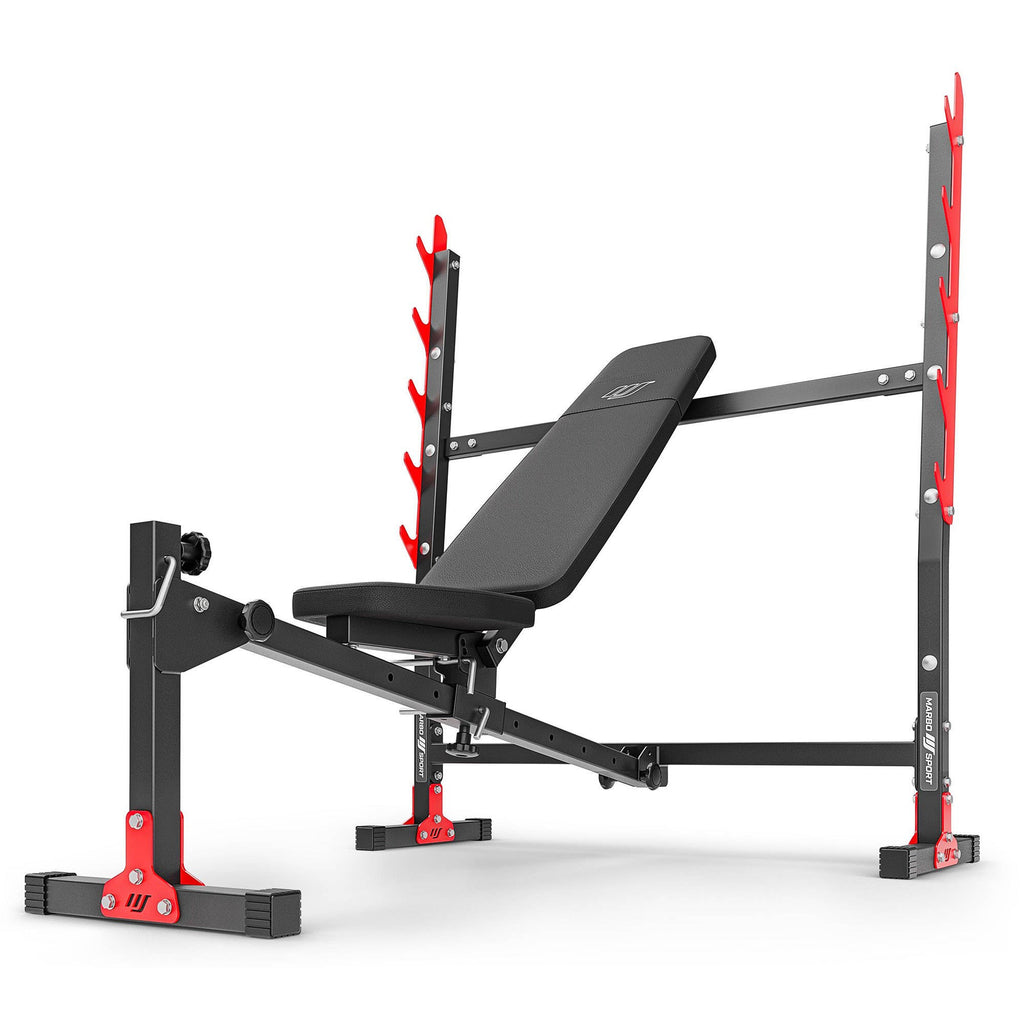 Verstellbare Hantelbank mit Hantelablage MH-L107 2.0 - Marbo Sport – Ansicht 2