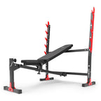 Verstellbare Hantelbank mit Hantelablage MH-L107 2.0 - Marbo Sport – Ansicht 4