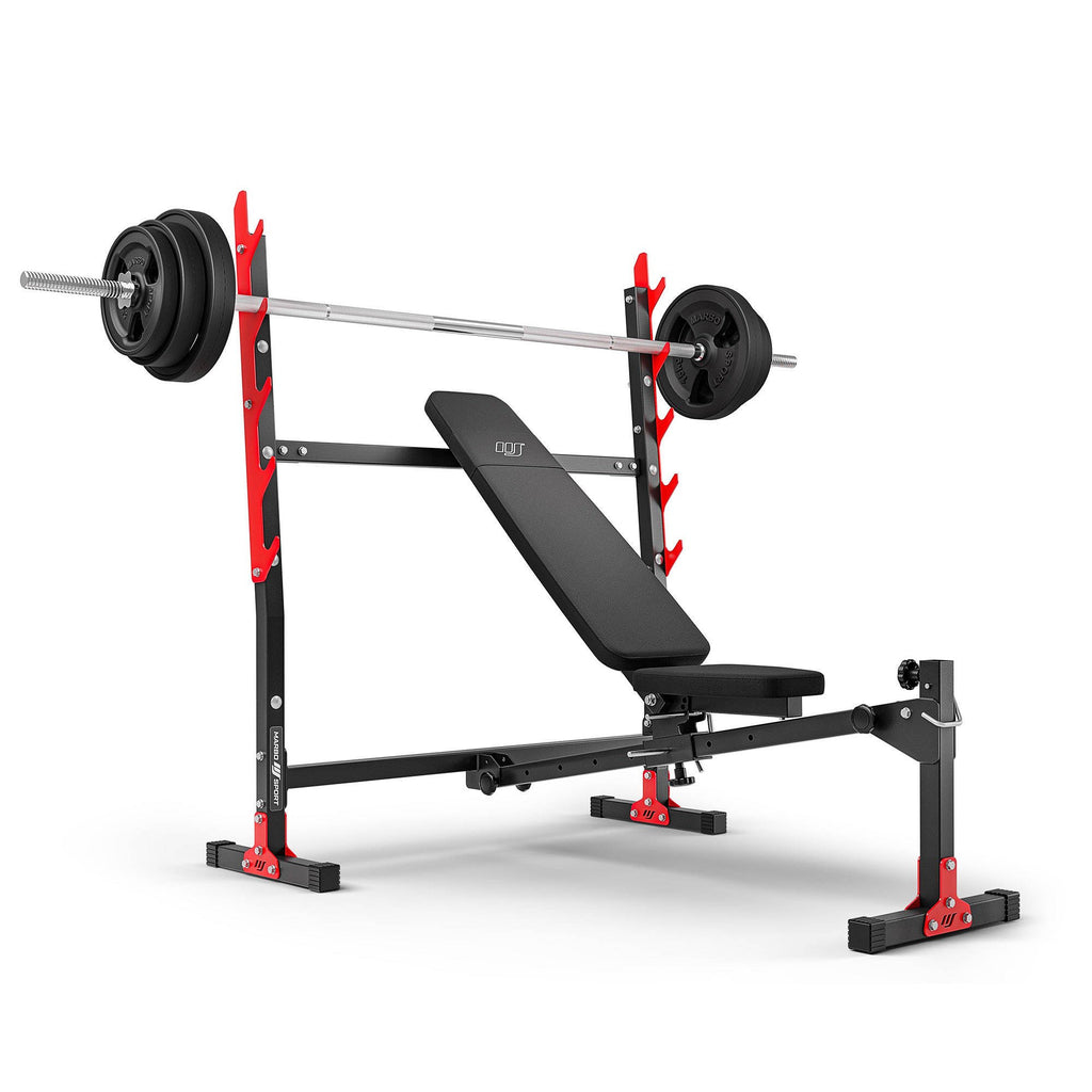Verstellbare Hantelbank mit Hantelablage MH-L107 2.0 - Marbo Sport – Ansicht 7