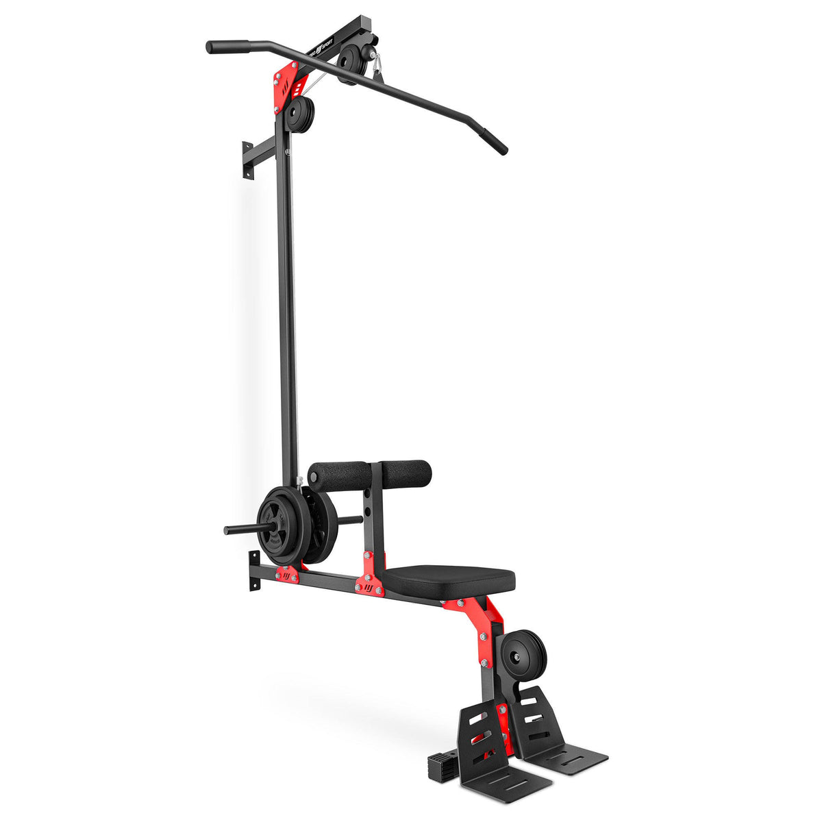 Latzug mit Sitz und Fußstütze MH-W102 2.0 - Marbo Sport – Ansicht 3