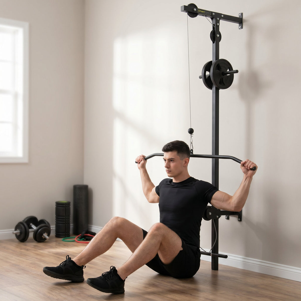 Latzug für Wandmontage SG-17 - SmartGym Fitness Accessories – Ansicht 2