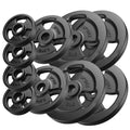 Tri-Grip Guss Hantelscheiben-Set Gewichte mit ø30/31 mm Bohrung | Set 29 kg / 4 x 5 kg + 2 x 2,5 kg + 4 x 1 kg - Marbo Sport – Ansicht 1