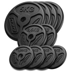 Eisen-Slim-Kit 30 kg / 4 x 1,25 kg, 2 x 2,5 kg, 4 x 5 kg - Marbo Sport – Ansicht 1