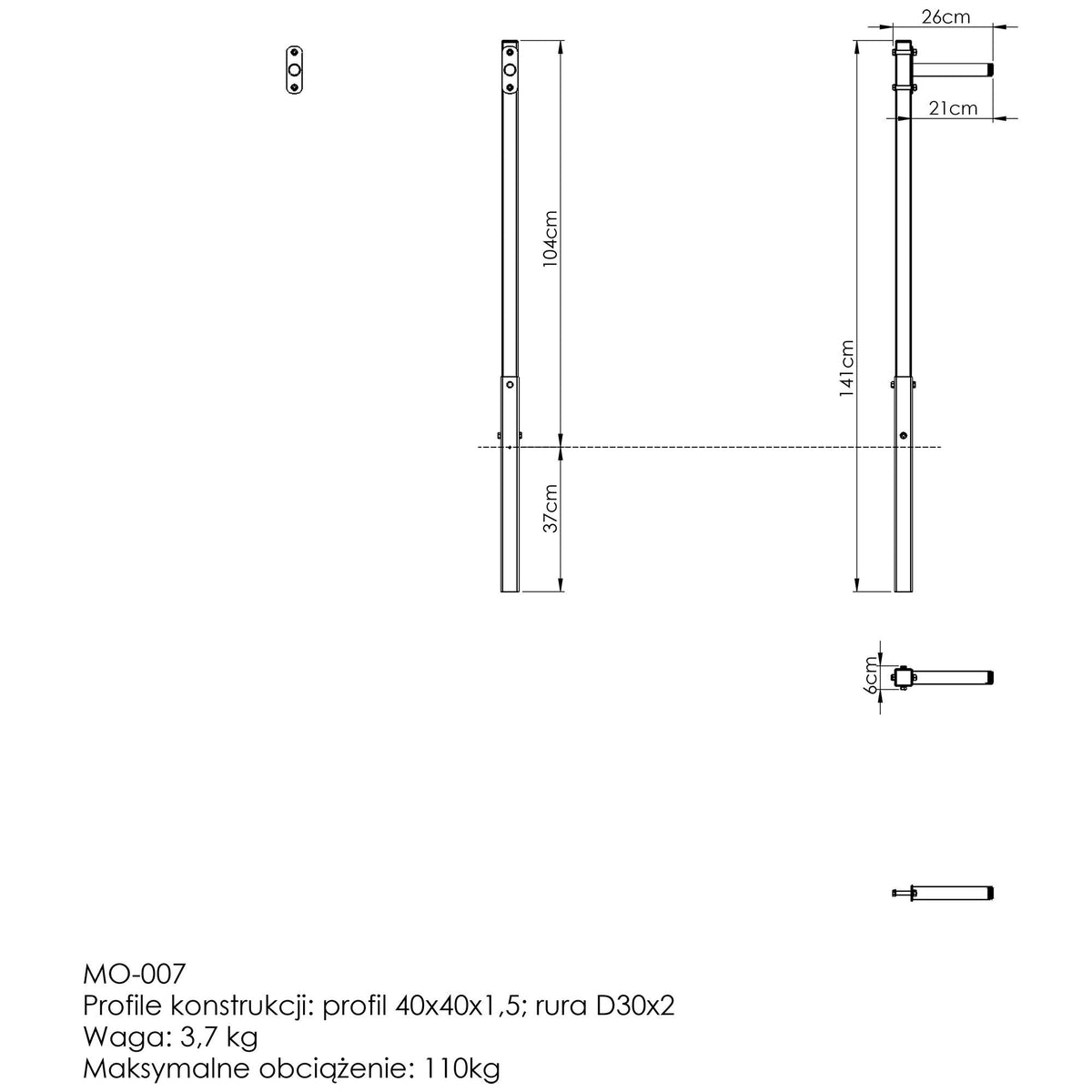 Außenbordläufer MO-007 - Marbo Sport – Ansicht 2