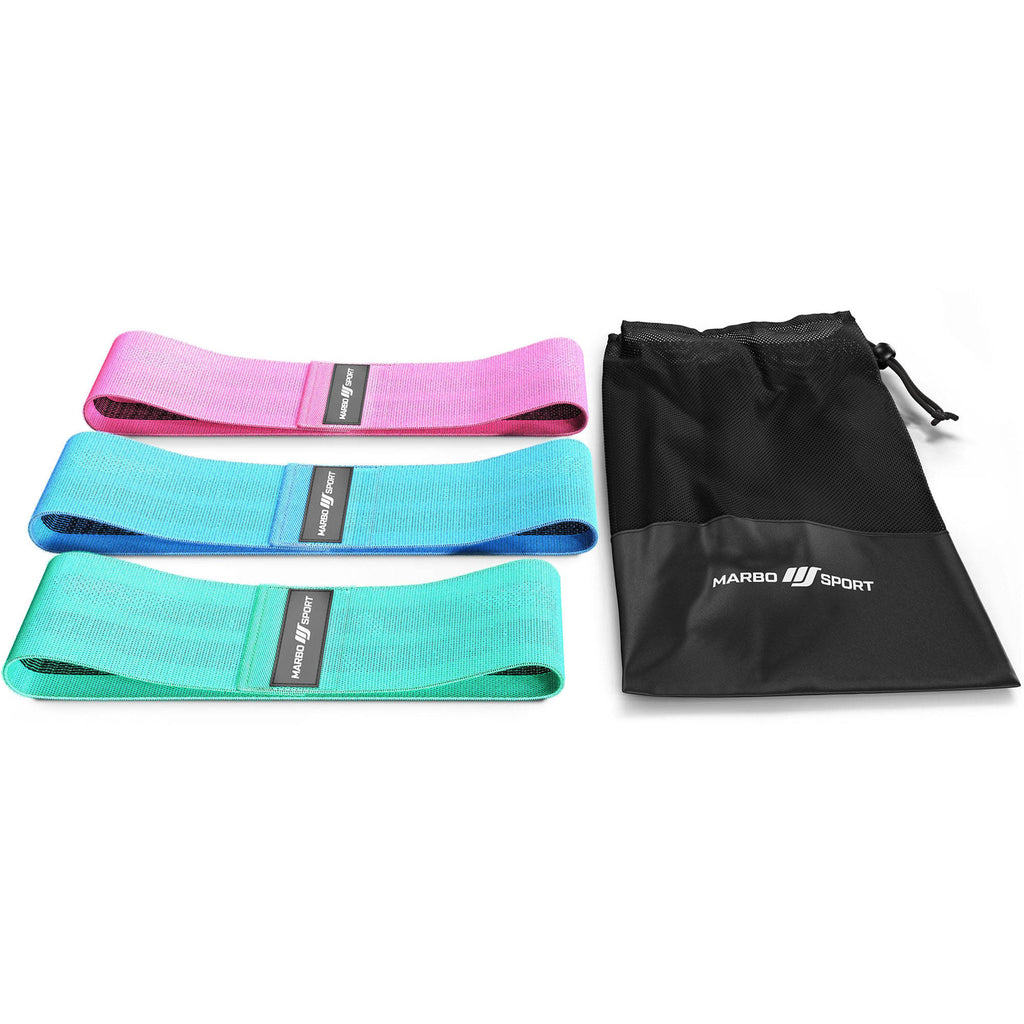 Set von 3 Material-Widerstandbändern - Marbo Sport – Ansicht 1