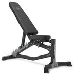 Set MS39_2.0 | Beidseitig verstellbare Trainingsbank + Scott-Curl-Aufsatz + Beinpresse – Marbo Sport – Ansicht 2