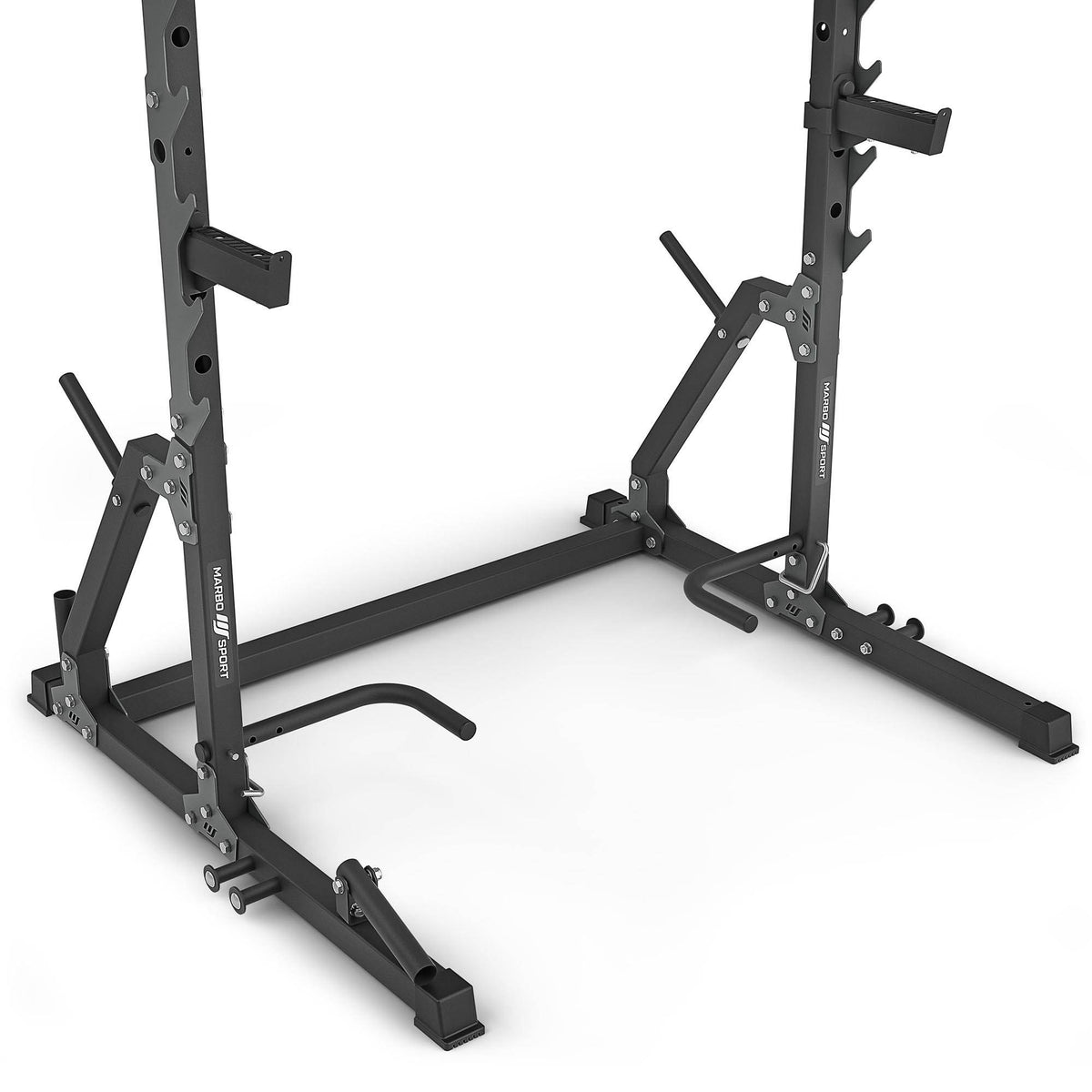 Half-rack Käfig (Ständer mit Ständern und Handgriffen + landmine) MS-U115 2.0 - Marbo Sport – Ansicht 4