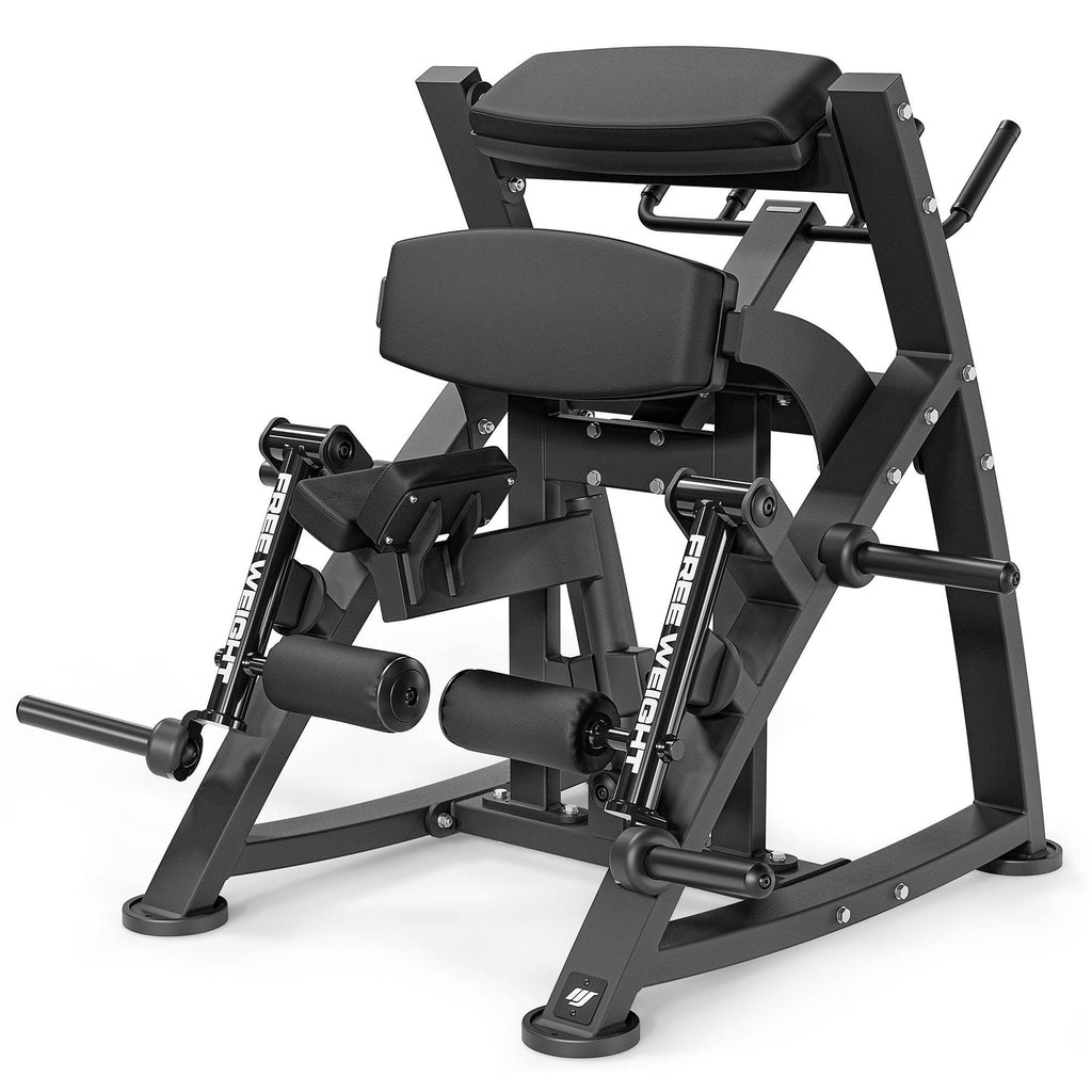 Maschine für langsames Gewicht auf dem Zweikopf Oberschenkel MF-U012 2.0 - Marbo Sport – Ansicht 1