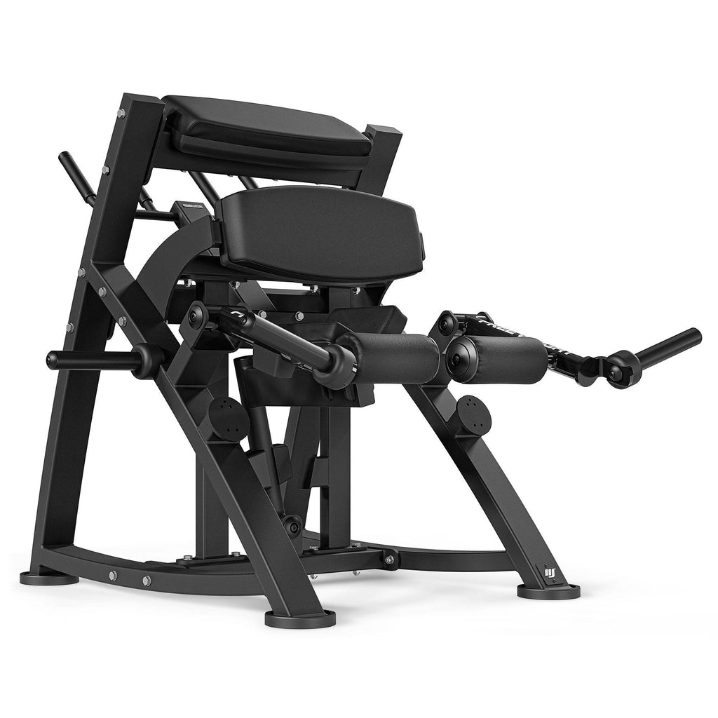 Maschine für langsames Gewicht auf dem Zweikopf Oberschenkel MF-U012 2.0 - Marbo Sport – Ansicht 2