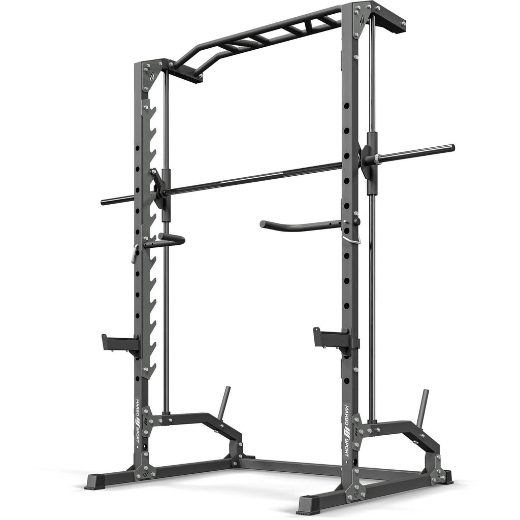 Smith Maschine mit Stange und Handläufen für die Dippen MS-U105 2.0 - Marbo Sport – Ansicht 6