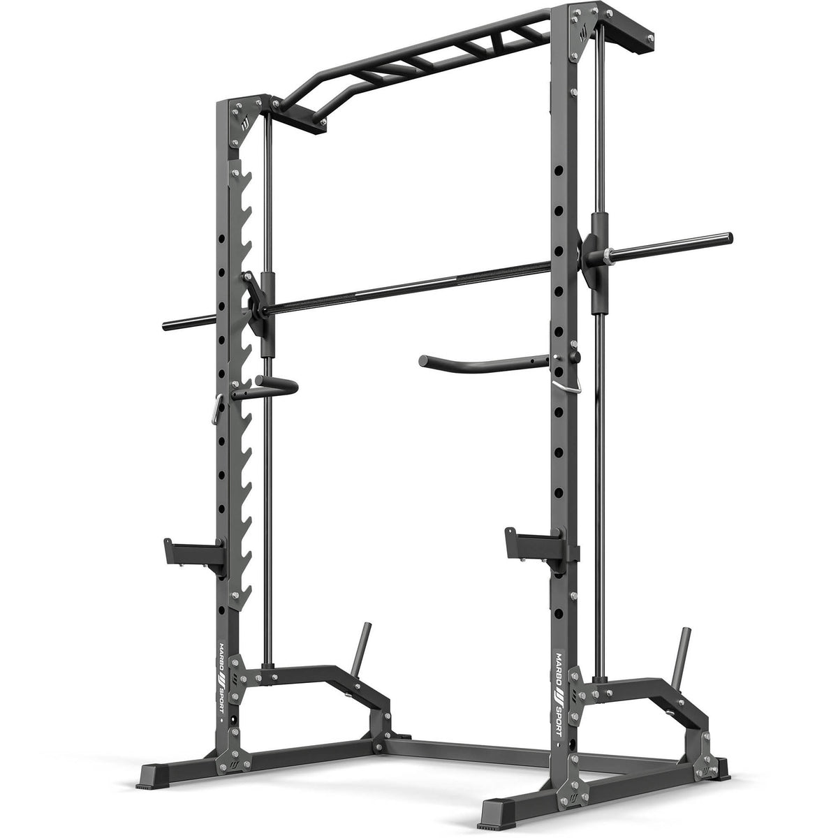 Smith Maschine mit Stange und Handläufen für die Dippen MS-U105 2.0 - Marbo Sport – Ansicht 6