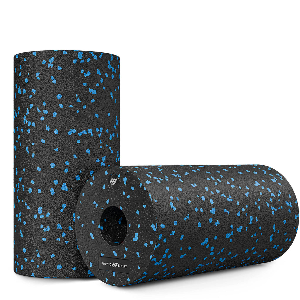 EPP 30 cm Massagerolle/Roller schwarz/blau - Marbo Sport – Ansicht 2