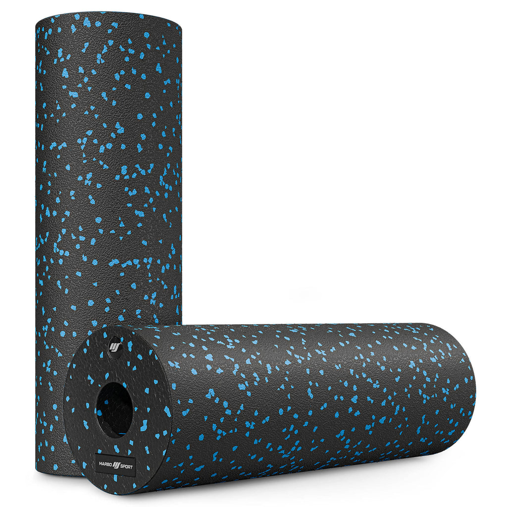 EPP 45 cm Massagerolle/Roller schwarz/blau - Marbo Sport – Ansicht 2