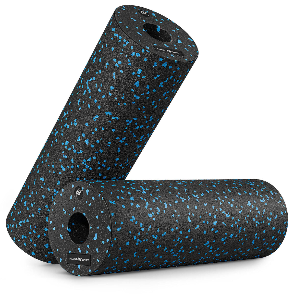 EPP 45 cm Massagerolle/Roller schwarz/blau - Marbo Sport – Ansicht 3