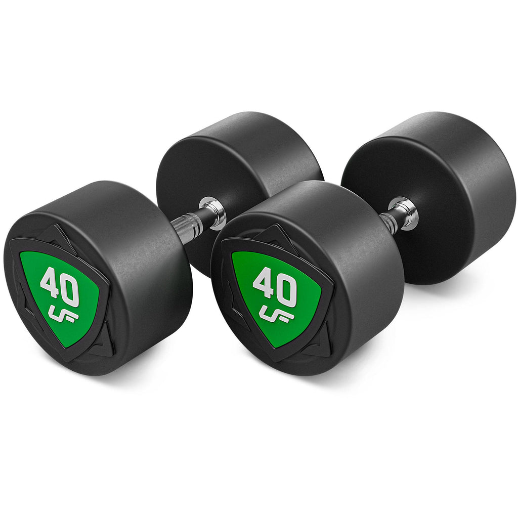 Polyurethan-Kurzhantelset 40–50 kg (2,5-kg-Abstufung), Gesamtgewicht 450 kg – UpForm – Ansicht 4