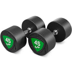 Polyurethan-Kurzhantelset 40–50 kg (2,5-kg-Abstufung), Gesamtgewicht 450 kg – UpForm – Ansicht 8