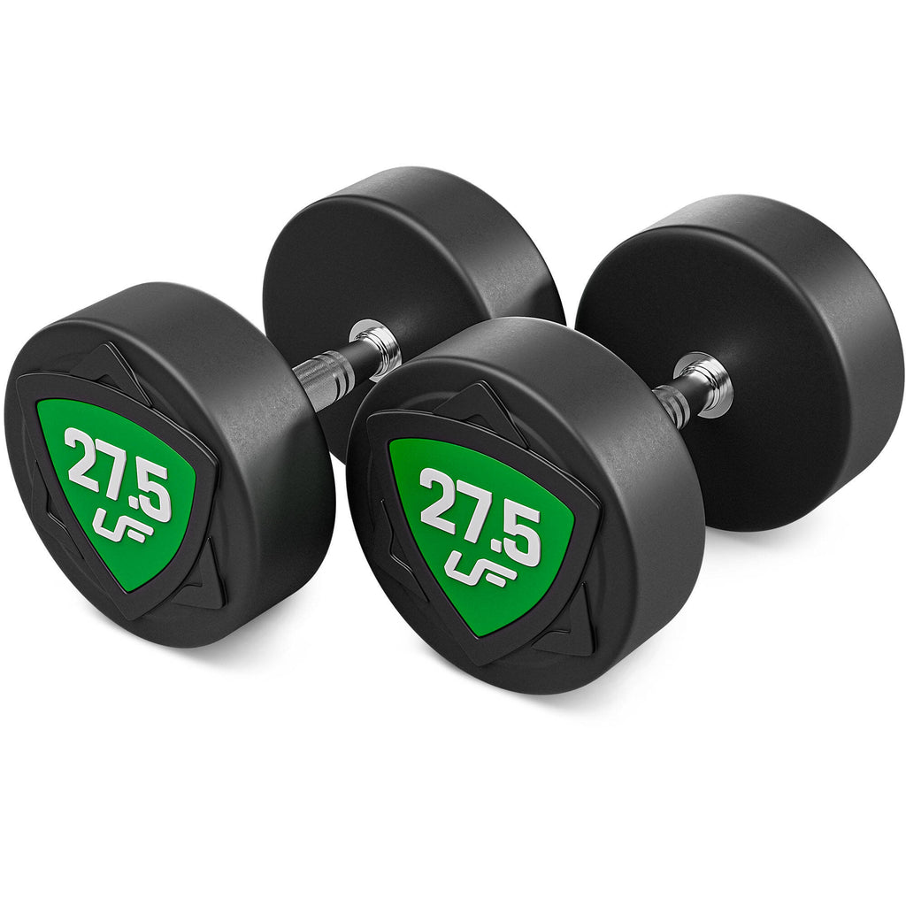 Polyurethan-Kurzhantelset 27,5–37,5 kg (2,5-kg-Abstufung), Gesamtgewicht 325 kg – UpForm – Ansicht 4
