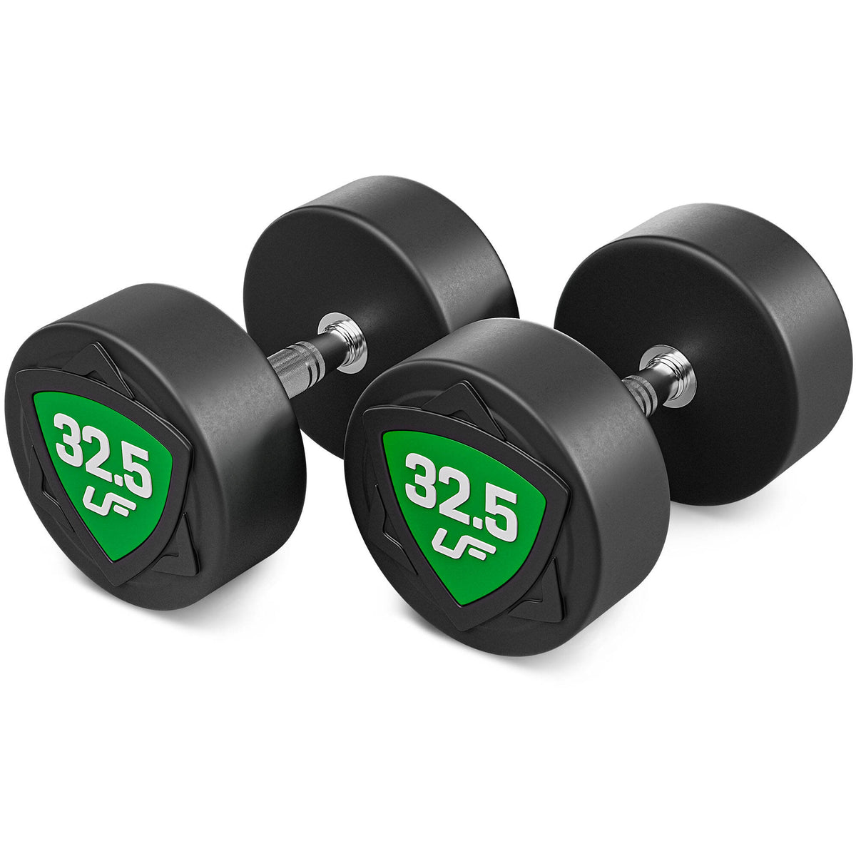 Polyurethan-Kurzhantelset 27,5–37,5 kg (2,5-kg-Abstufung), Gesamtgewicht 325 kg – UpForm – Ansicht 6