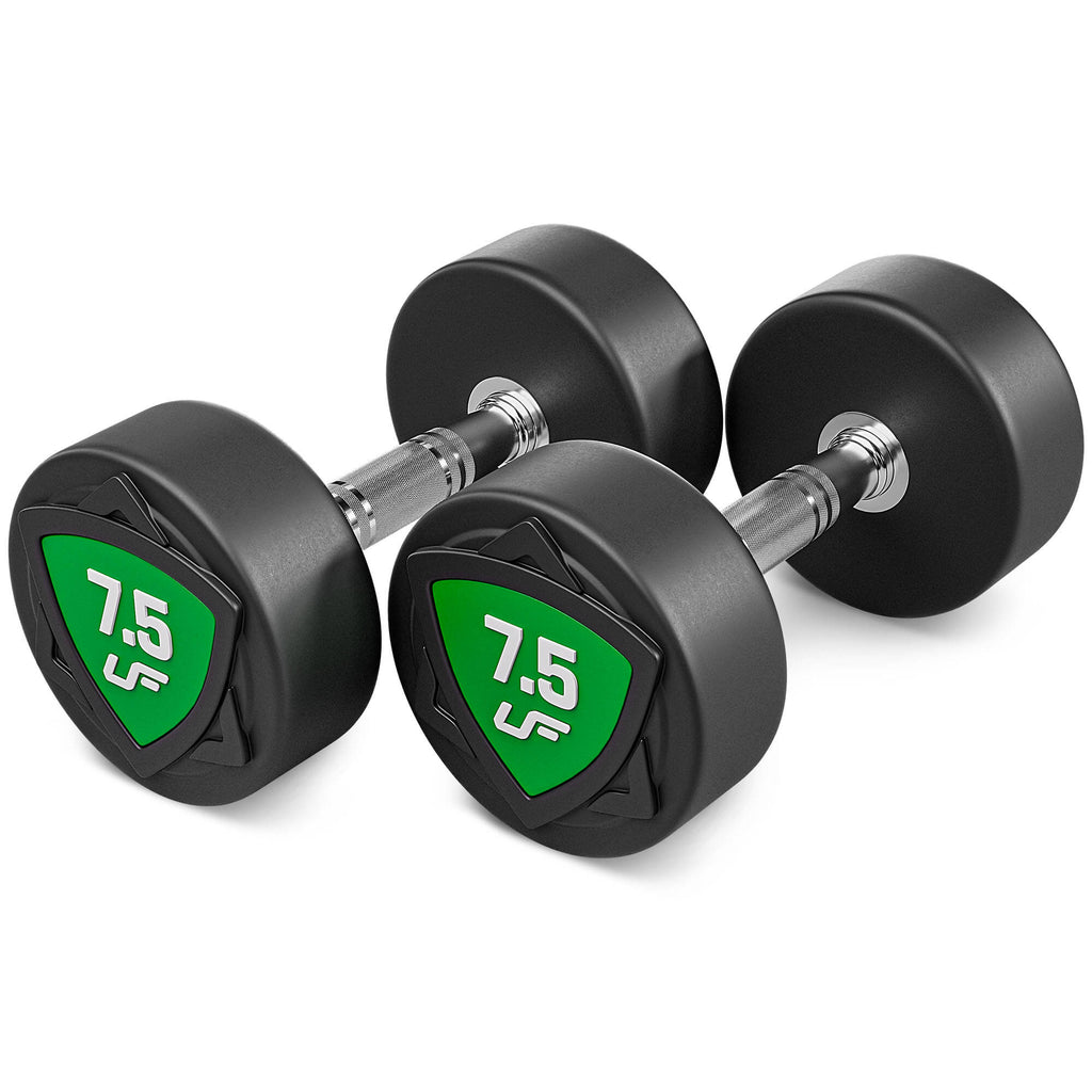 Polyurethan-Kurzhantelset 2,5–25 kg (2,5-kg-Abstufung), Gesamtgewicht 275 kg – UpForm – Ansicht 6