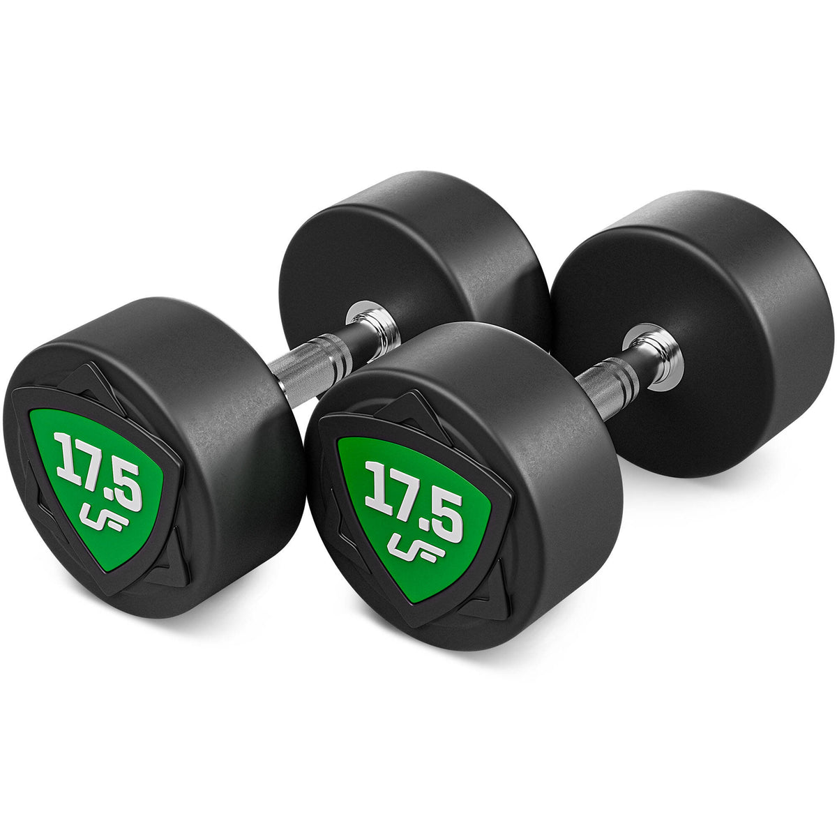 Polyurethan-Kurzhantelset 2,5–25 kg (2,5-kg-Abstufung), Gesamtgewicht 275 kg – UpForm – Ansicht 8