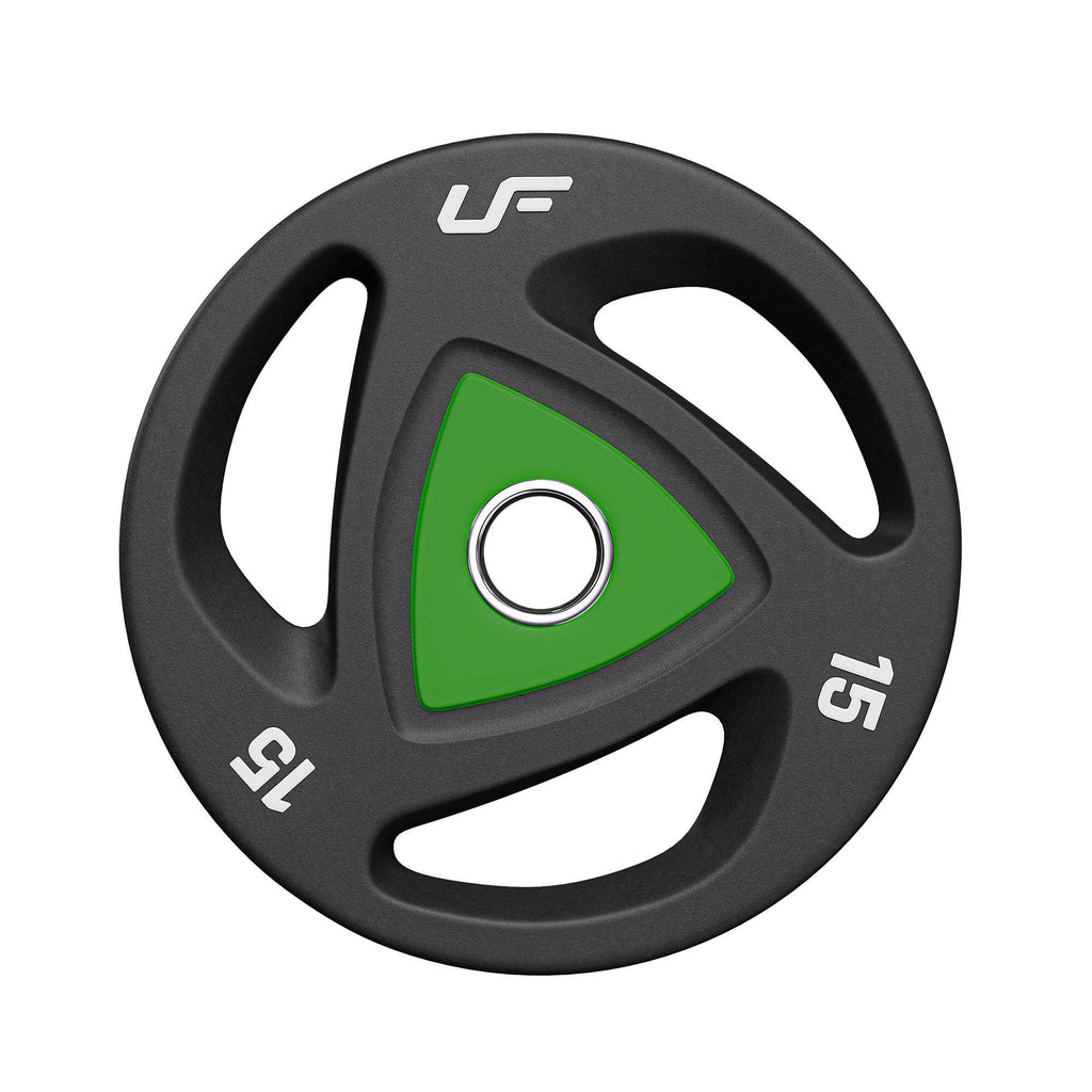 Olympische Polyurethanlast 15 kg - UpForm – Ansicht 2