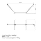 Hängematte (Station) kleiner MO-010 - Marbo Sport – Ansicht 4