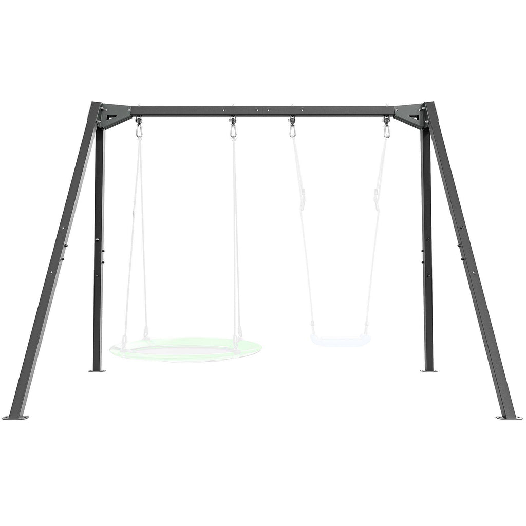 Doppelschaukel auf Lagern (2 Stationen) PREMIUM MO-013 – Marbo Sport – Ansicht 8
