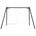 Doppelschaukel auf Lagern (2 Stationen) PREMIUM MO-013 – Marbo Sport – Ansicht 8