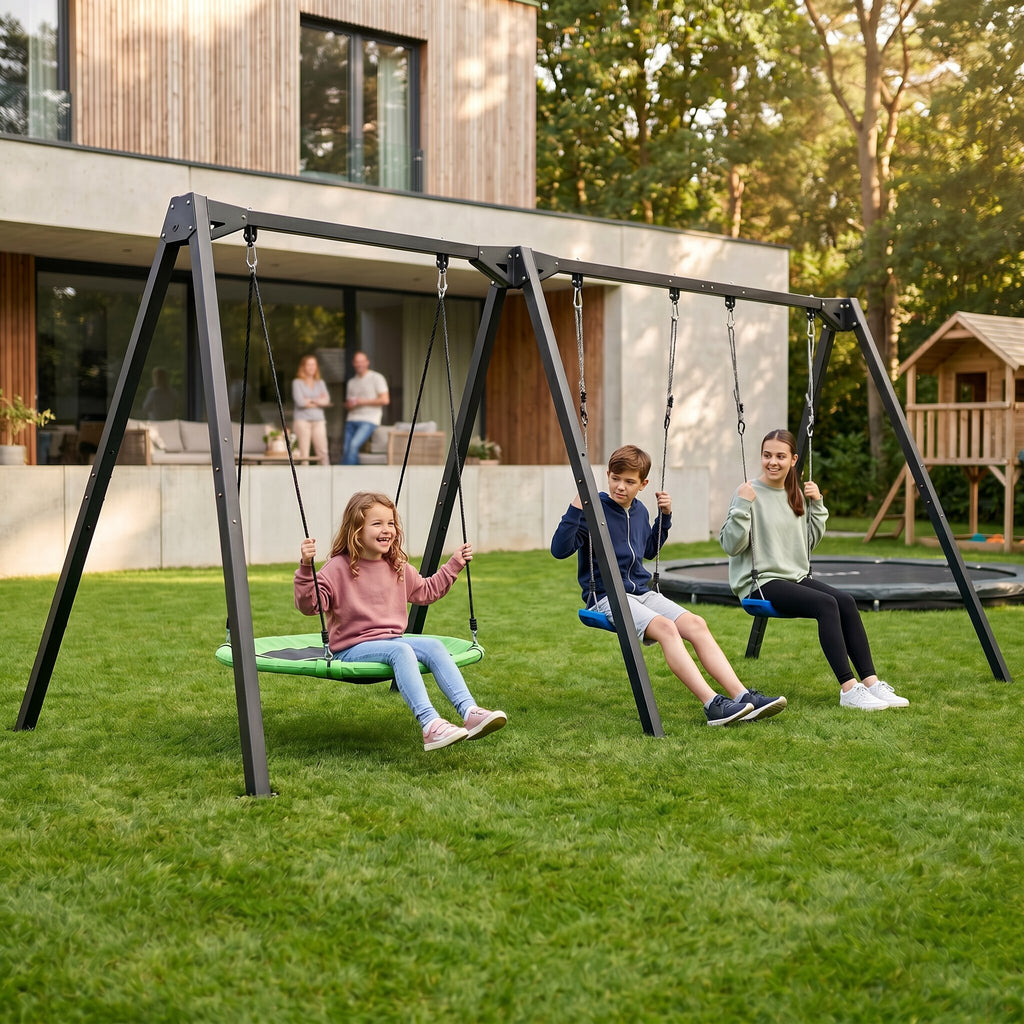 3-Stockschaukel auf den Lagern (Station) PREMIUM MO-014 - Marbo Sport – Ansicht 3