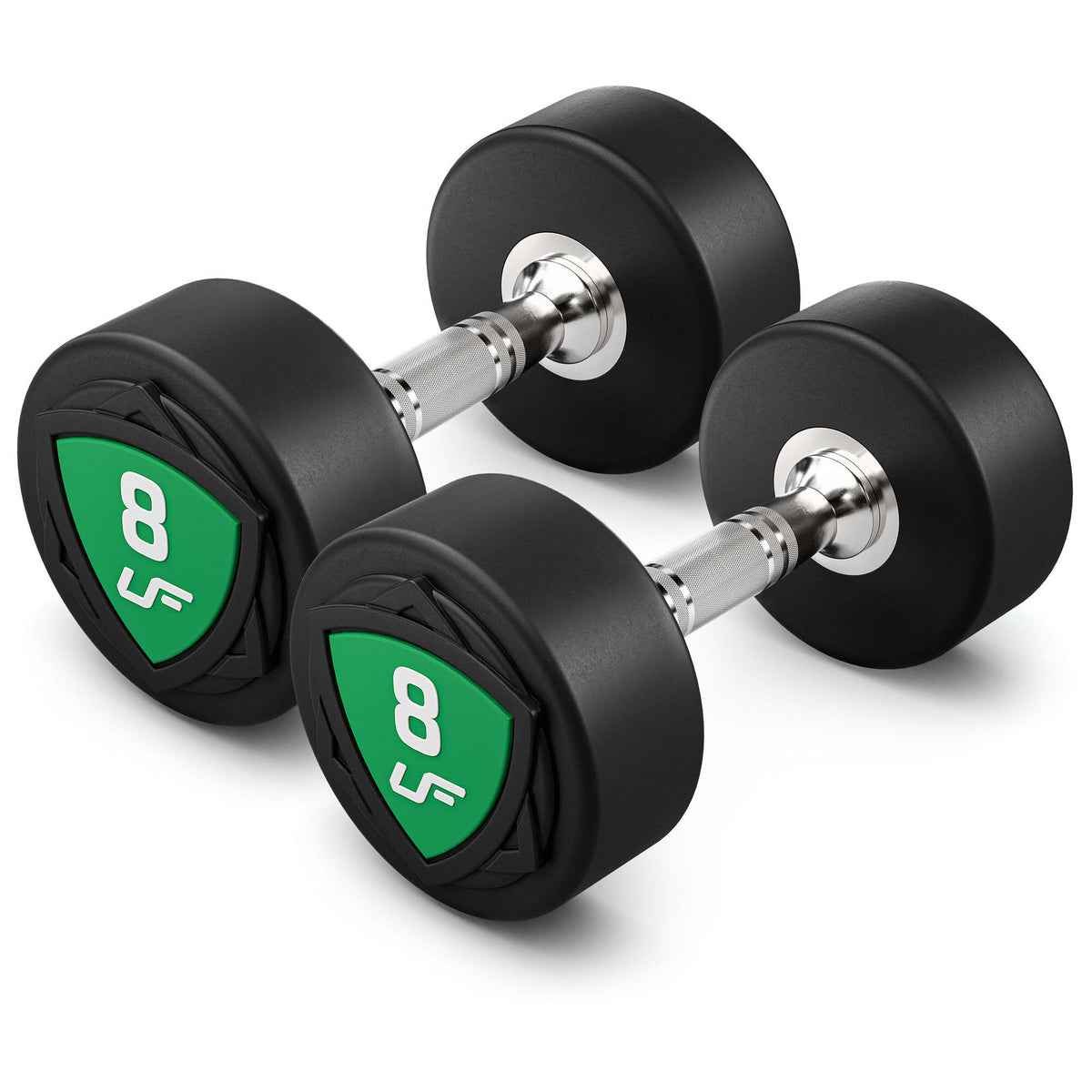 Polyurethan-Kurzhantelset 1–10 kg (1-kg-Abstufung), Gesamtgewicht 110 kg – UpForm – Ansicht 11