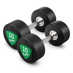 Polyurethan-Kurzhantelset 1–10 kg (1-kg-Abstufung), Gesamtgewicht 110 kg – UpForm – Ansicht 12