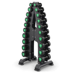 Polyurethan-Kurzhantelset 1–10 kg (1-kg-Abstufung), Gesamtgewicht 110 kg – UpForm – Ansicht 14