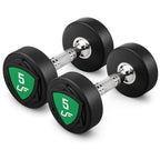 Polyurethan-Kurzhantelset 1–10 kg (1-kg-Abstufung), Gesamtgewicht 110 kg – UpForm – Ansicht 7