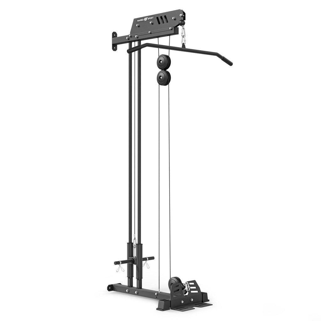 Wandmontierter Latzug mit zwei Führungsschienen MS-W103 2.0 – Marbo Sport – Ansicht 1