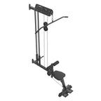 Ober- und Unterbau an der Wand mit Sitz und Fuß MS-W104 2.0 - Marbo Sport – Ansicht 2