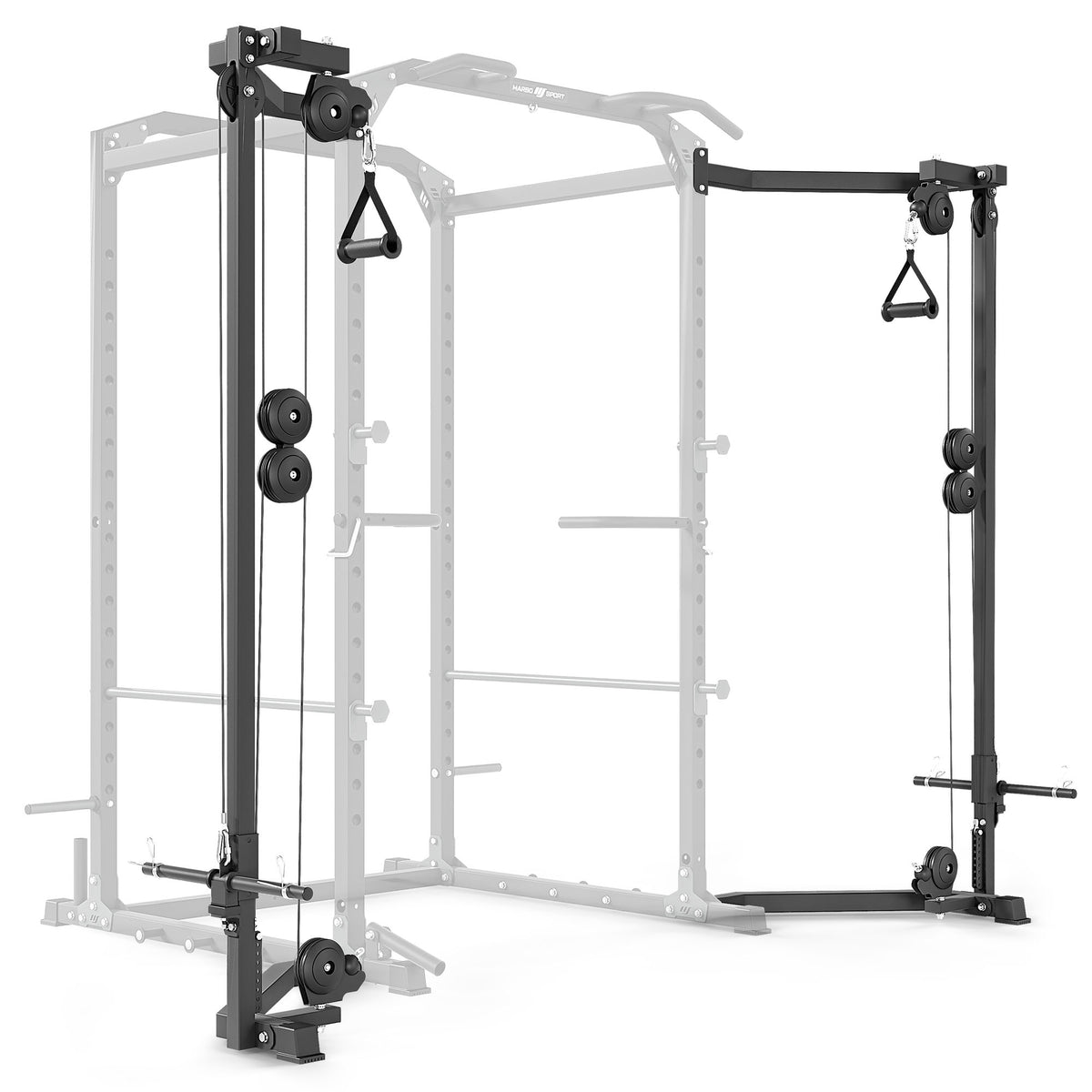 Kabelzugstation für Power Rack MS-W108 2.0 – Marbo Sport – Ansicht 3
