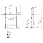 Smith Machine mit Linearlagern MS-U117 2.0 – Marbo Sport – Ansicht 4