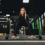 Set gerader Polyurethan-Fixhanteln 10–55 kg (5-kg-Abstufung), Gesamtgewicht 325 kg – UpForm – Ansicht 4