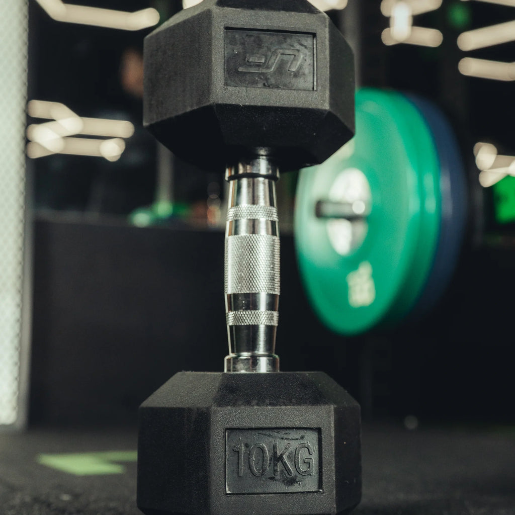 HEX 10 kg Gummihantel - UpForm – Ansicht 4