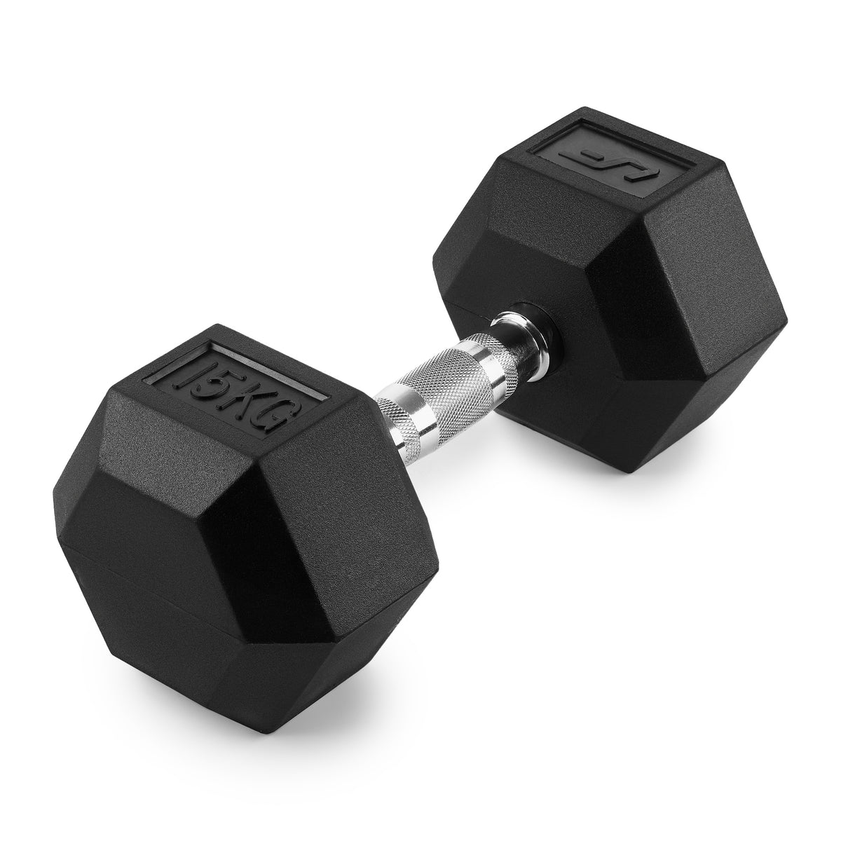 HEX 15 kg Gummihantel - UpForm – Ansicht 1