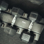 HEX 15 kg Gummihantel - UpForm – Ansicht 4