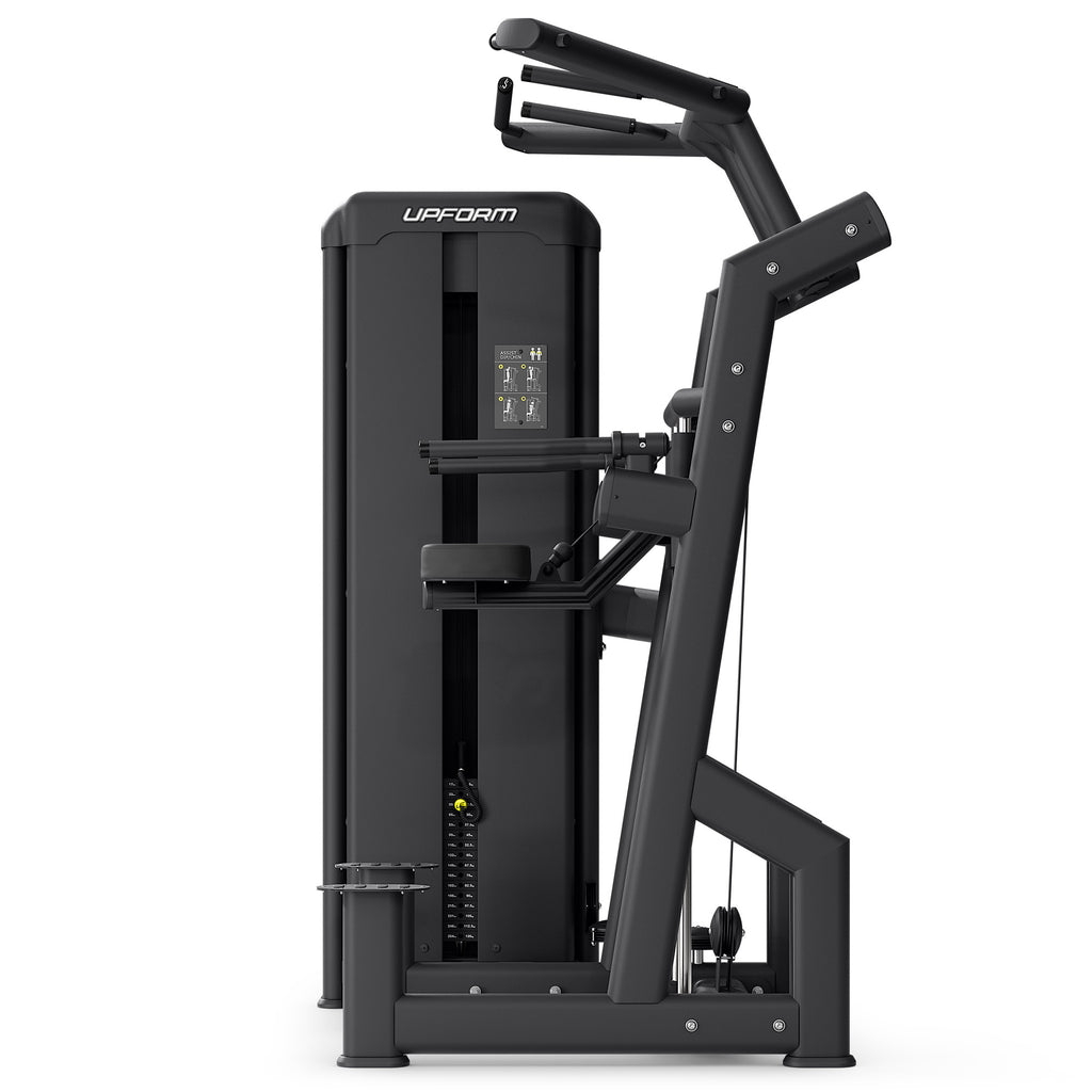 Professionelle Dip- und Klimmzugmaschine mit UR-U033 - UpForm – Ansicht 3