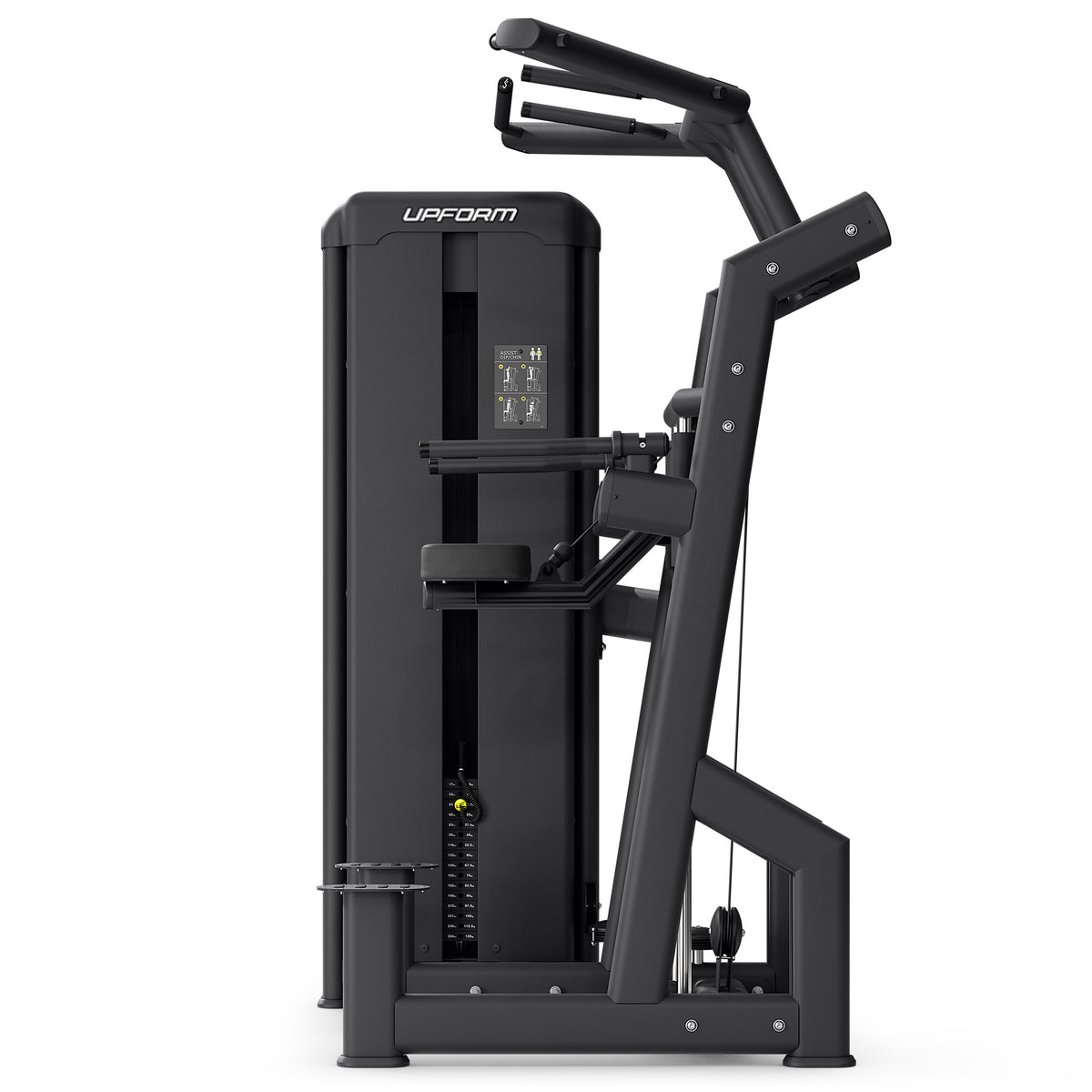 Professionelle Dip- und Klimmzugmaschine mit UR-U033 - UpForm – Ansicht 3